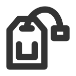 Tea Bag SVG Icon